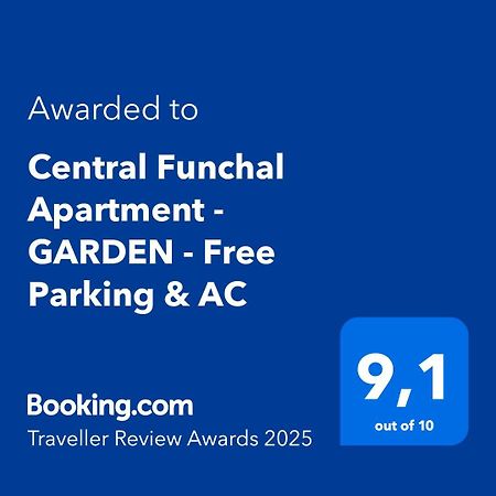Central Funchal Apartment - Garden - Free Parking & Ac Bagian luar foto